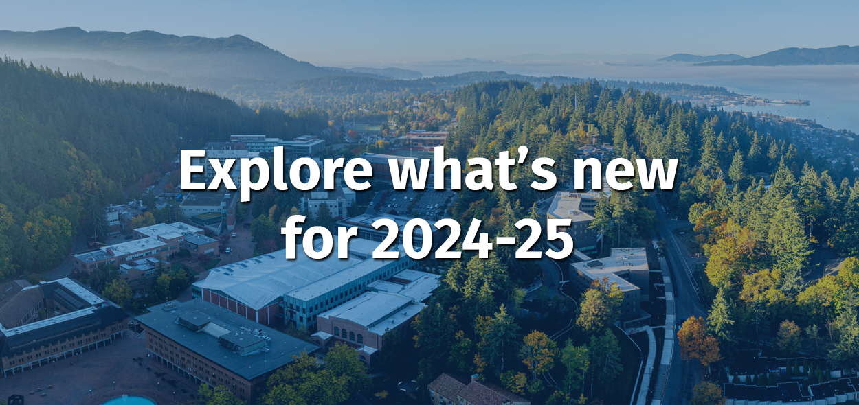 What's New for 2024-25 academic year